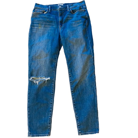 Hudson Jeans Denim - Hudson Jeans High Rise Blair Destructed Ada Skinny